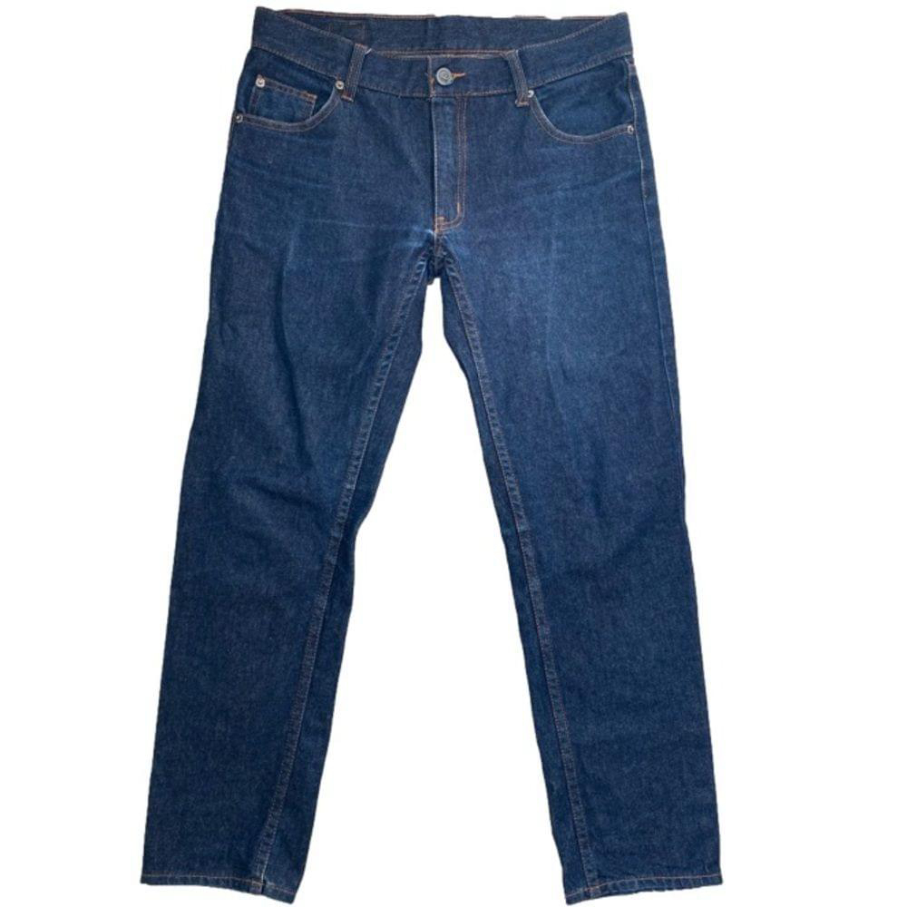Cheap Monday Over My Dead Body Dark Wash Orange Stitch Low Rise Crop Denim 29